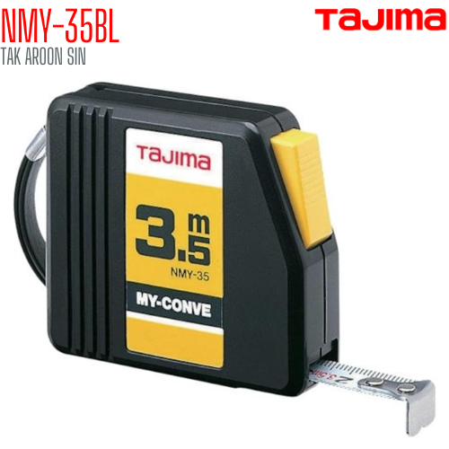 ตลับเมตร TAJIMA MY-CONVEY NMY-35BL ยาว 3.5 เมตร