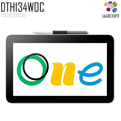 เมาส์ปากกาพร้อมหน้าจอ Wacom One 13 Touch Pen Display (DTH134)