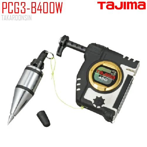 เครื่องมือวางแนว ลูกดิ่ง TAJIMA PCG3-B400W สีขาว