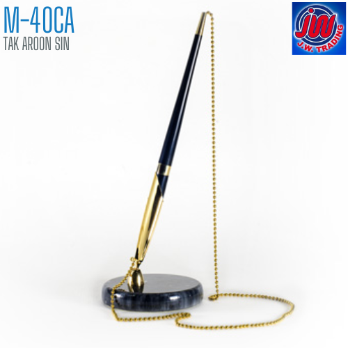 ปากกาลูกลื่นพร้อมแท่นตั้งโต๊ะ 0.7 มม. รุ่น M-40CA J.W. TRADING