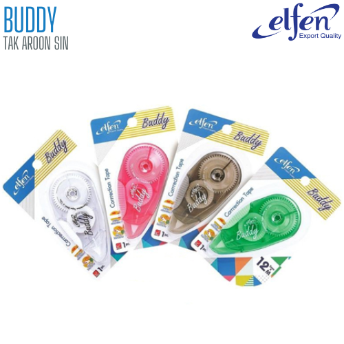 เทปลบคำผิด ELFEN BUDDY ยาว 12 ม.