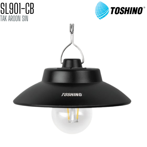 ไฟแคมป์ปิ้ง Solarcell แบบแขวน TOSHINO SL919S-CB