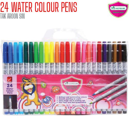 ปากกาสีเมจิก MASTER ART ชุด 24 สี