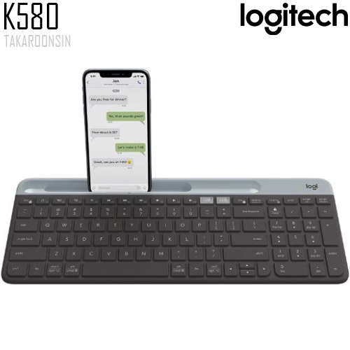 คีย์บอร์ดไร้สาย LOGITECH K580