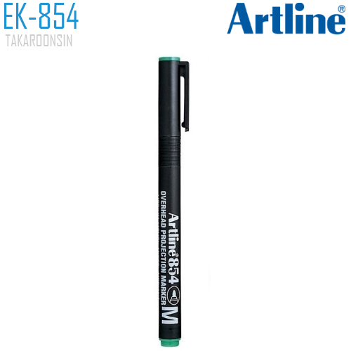 ปากกาเขียนแผ่นใส ลบไม่ได้ 1.0 มม. ARTLINE EK-854