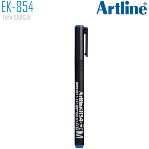 ปากกาเขียนแผ่นใส ลบไม่ได้ 1.0 มม. ARTLINE EK-854