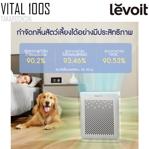 เครื่องฟอกอากาศ LEVOIT Vital 100S True HEPA