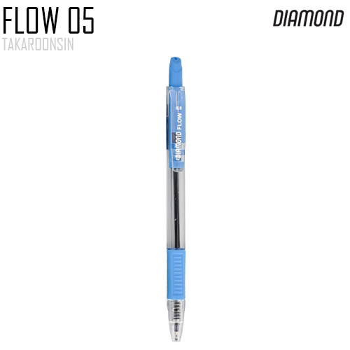 ปากกาลูกลื่น 0.5 มม. DIAMOND Flow 05