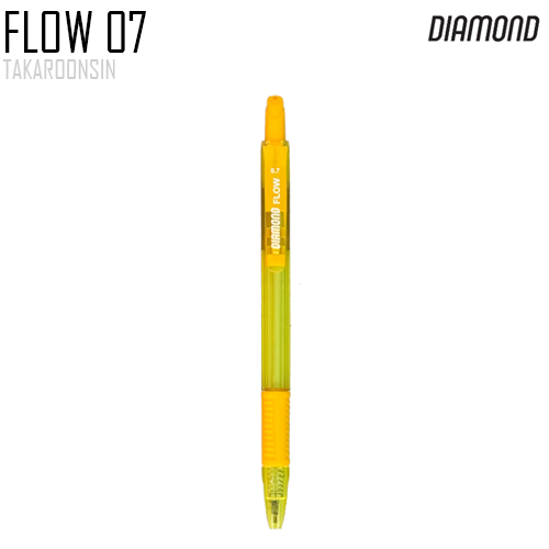 ปากกาลูกลื่น 0.7 มม. DIAMOND Flow 07