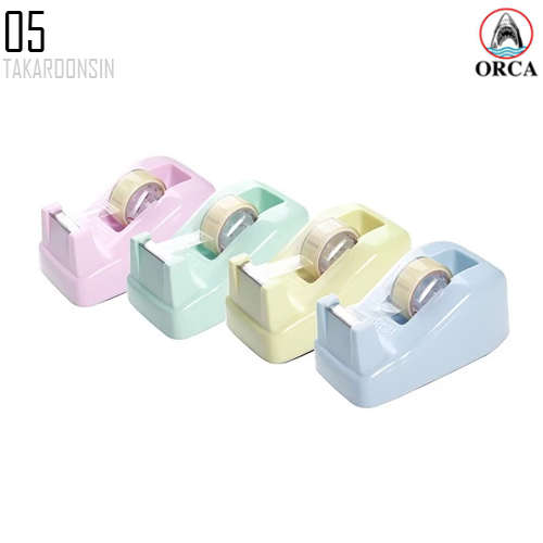 แท่นตัดเทปใส Orca เบอร์ 05 สีพาสเทล