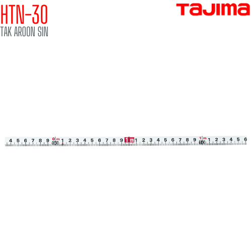 ตลับเทปวัดที่ สายโลหะ TAJIMA Engineer Ten HTN-30