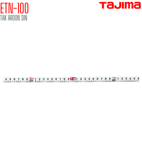 ตลับเทปวัดที่ สายโลหะ TAJIMA Engineer Ten ETN-100