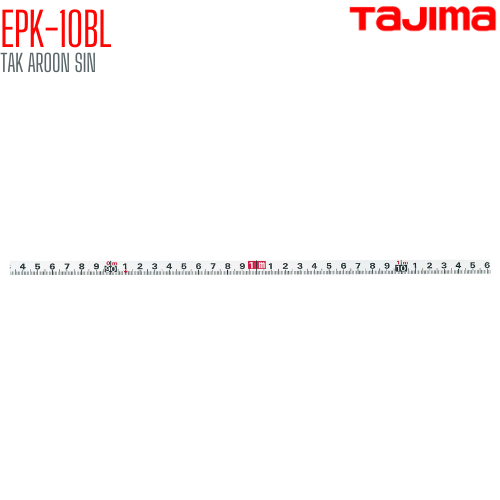 เทปวัดที่ สายโลหะ TAJIMA Engineer Pocket Tape EPK-10BL
