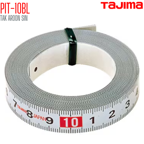 เทปวัดระยะ สายโลหะ ชนิดเปลือย TAJIMA PIT-10BL