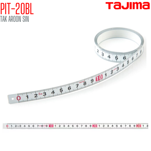 เทปวัดระยะ สายโลหะ ชนิดเปลือย TAJIMA PIT-20BL