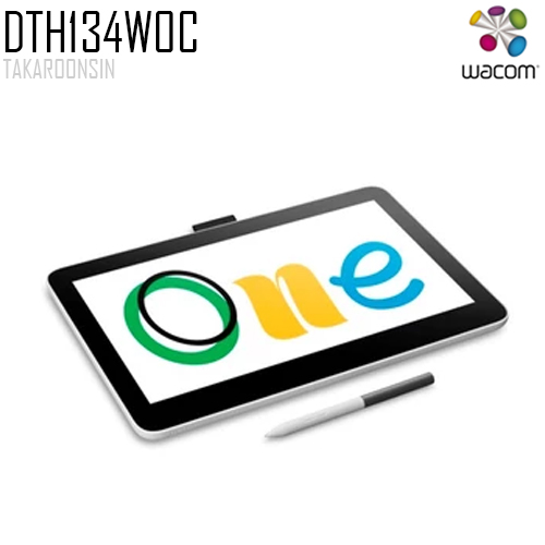 เมาส์ปากกาพร้อมหน้าจอ Wacom One 13 Touch Pen Display (DTH134)
