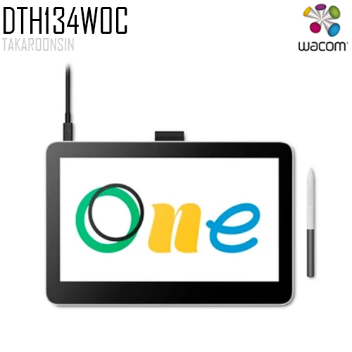 เมาส์ปากกาพร้อมหน้าจอ Wacom One 13 Touch Pen Display (DTH134)
