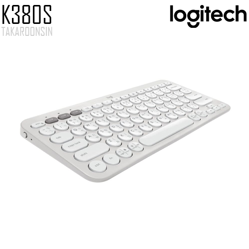 คีย์บอร์ดไร้สาย Logitech K380S White