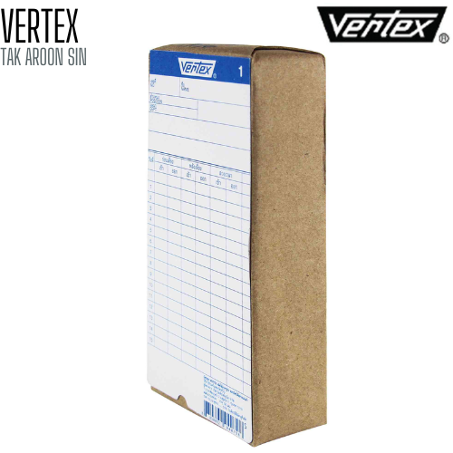 บัตรตอก Vertex (แพ็ค100แผ่น)