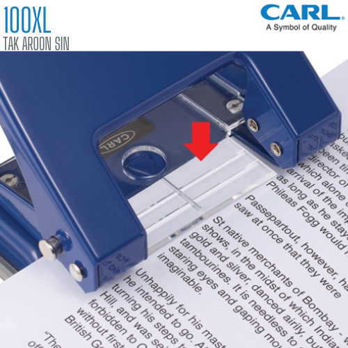 เครื่องเจาะกระดาษขนาดเล็ก CARL 100XL