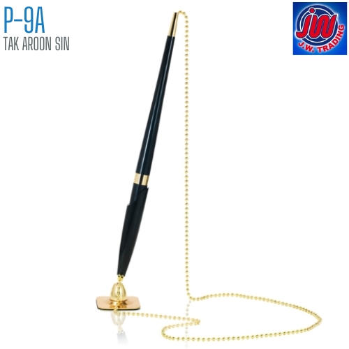 ปากกาลูกลื่นพร้อมแท่นตั้งโต๊ะ 0.7 มม. รุ่น P-9A J.W. TRADING
