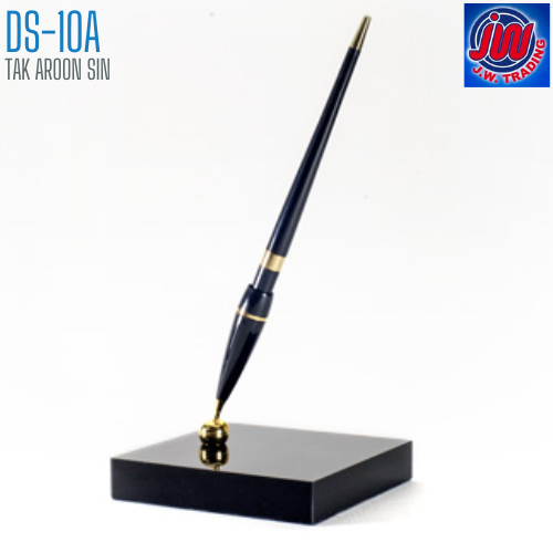 ปากกาลูกลื่นพร้อมแท่นตั้งโต๊ะ 0.7 มม. รุ่น DS-10A J.W. TRADING