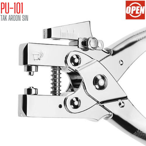 เครื่องเจาะตาไก่ 1 รู OPEN PU-101