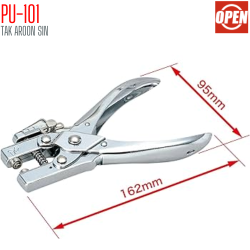 เครื่องเจาะตาไก่ 1 รู OPEN PU-101