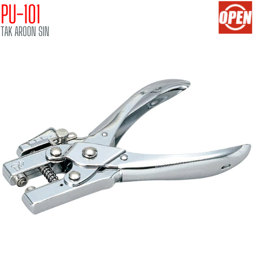 เครื่องเจาะตาไก่ 1 รู OPEN PU-101