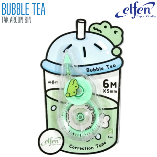 เทปลบคำผิด ELFEN BUBBLE TEA ยาว 6 ม.