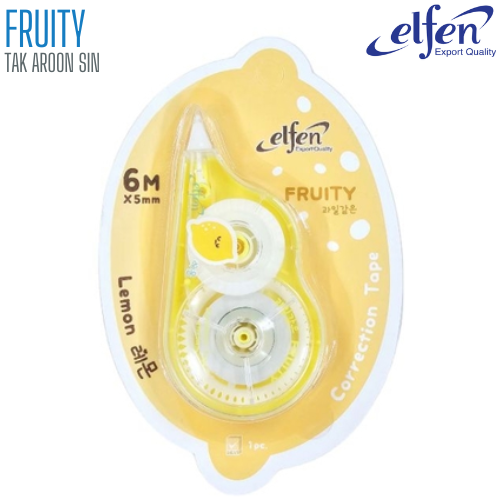 เทปลบคำผิด ELFEN FRUITY ยาว 6 ม.