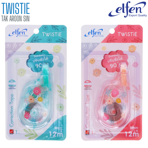 เทปลบคำผิด ELFEN TWISTIE ยาว 12 ม.