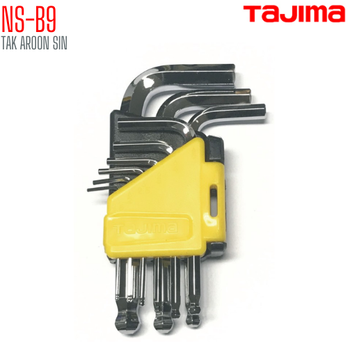 กุญแจหกเหลี่ยม หัวบอล TAJIMA NS-B9