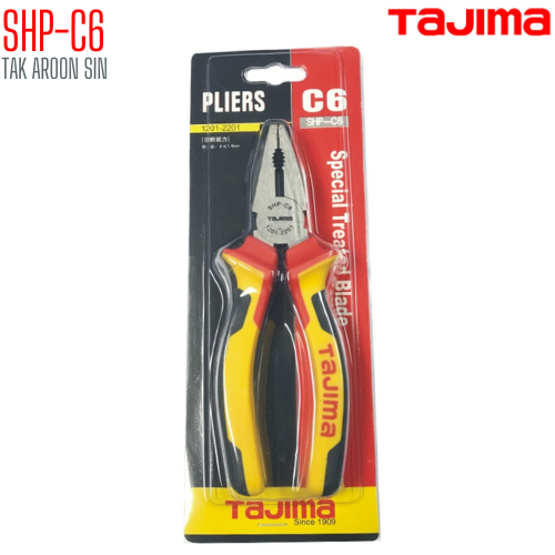 คีมปากจิ้งจก ขนาด 6 นิ้ว TAJIMA SHP-C6