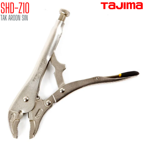 คีมล็อคปากตรง ขนาด 10 นิ้ว TAJIMA SHD-Z10