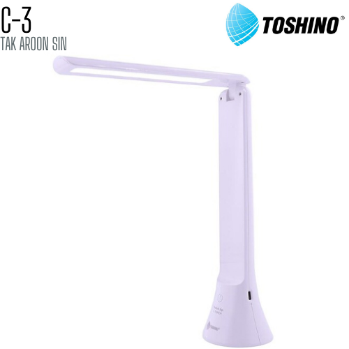 โคมไฟตั้งโต๊ะ LED + ไฟฉาย TOSHINO C3