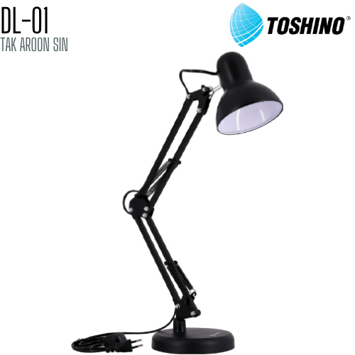 โคมไฟขั้ว E27 มีฐาน + คลิปล็อค TOSHINO DL-01