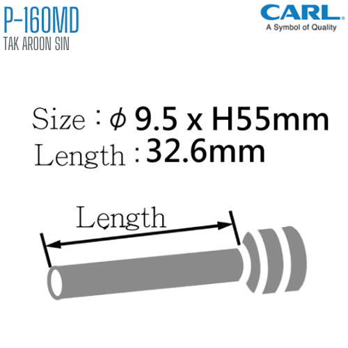 อะไหล่เข็มเจาะ CARL P-160MD สำหรับรุ่น 160