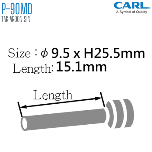 อะไหล่เข็มเจาะ CARL P-90MD สำหรับรุ่น 90