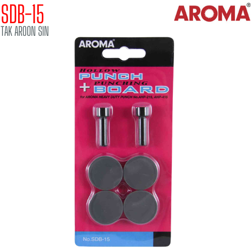 แผงใบเจาะ+พลาสติกรองเจาะ AROMA SDB-15