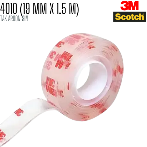เทปโฟม ชนิดพิเศษ กาวสองหน้าใส 19 มม.x 1.5 เมตร SCOTCH 4010