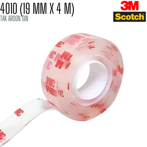 เทปโฟม ชนิดพิเศษ กาวสองหน้าใส 19 มม.x 4 เมตร SCOTCH 4010