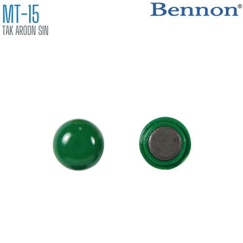 เม็ดแม่เหล็กติดบอร์ด BENNON 15 มม. MT-15 (1x10)