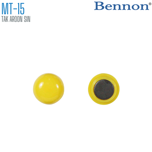 เม็ดแม่เหล็กติดบอร์ด BENNON 15 มม. MT-15 (1x10)