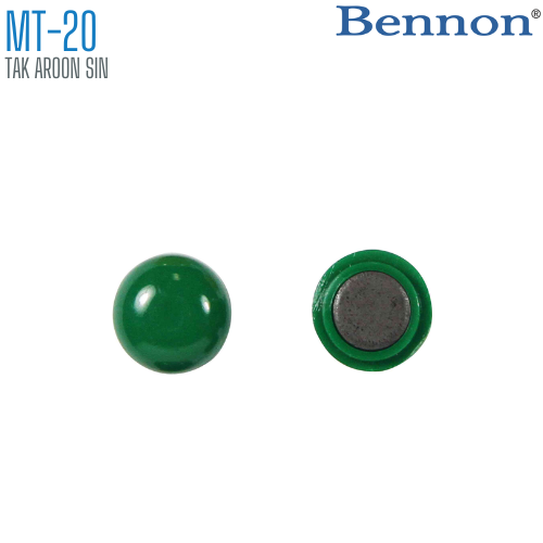 เม็ดแม่เหล็กติดบอร์ด BENNON 20 มม. MT-20 (1x6)
