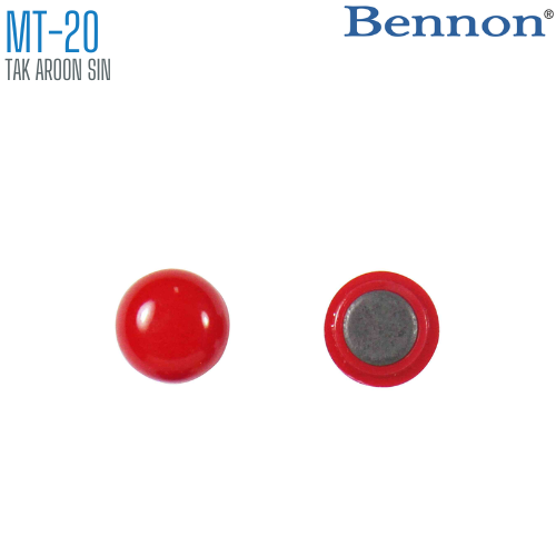 เม็ดแม่เหล็กติดบอร์ด BENNON 20 มม. MT-20 (1x6)