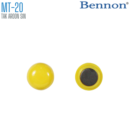 เม็ดแม่เหล็กติดบอร์ด BENNON 20 มม. MT-20 (1x6)