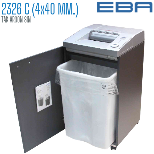 เครื่องทำลายเอกสาร EBA รุ่น 2326C (4 x 40 มม.)
