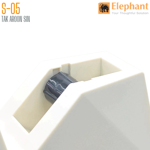 แท่นตัดเทปใส แกน 1 นิ้ว S-05 ตราช้าง
