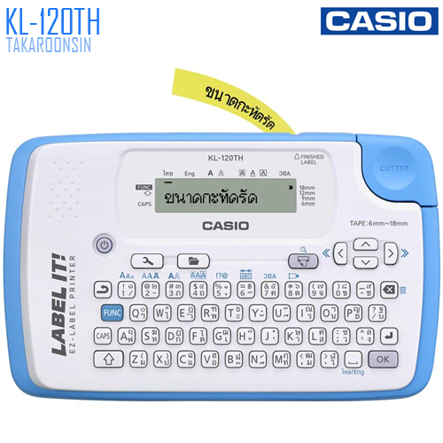 เครื่องพิมพ์ฉลาก CASIO คาสิโอ KL-120TH